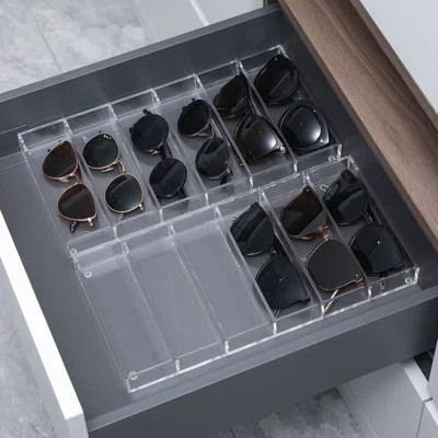 Clear Acrylic Rectangle Jewelry Organizer Tray | Wayfair North America