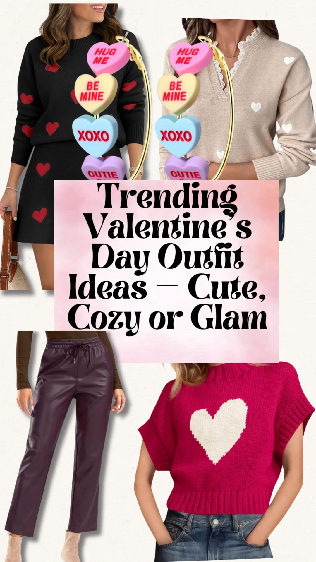 valentines day outfit
Trending Valentine’s Day Outfit Ideas — Cute, Cozy or Glam 💝

Keywords: Valentine’s Day outfit ideas, date night fashion, romantic style, comfy chic outfit, women’s outfits
Hashtags: #style #valentinesfashion #outfitideas

#LTKootd #LTKValentine #LTKSeasonal