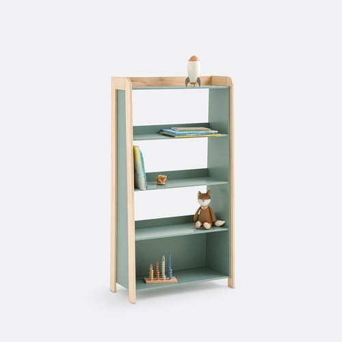 Arturo Painted Pine 4-Shelf Bookcase | La Redoute (UK)
