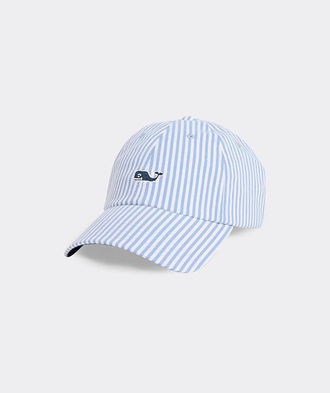 Vineyard Vines Women's Womens Harbor Seersucker Baseball Hat | Amazon (US)