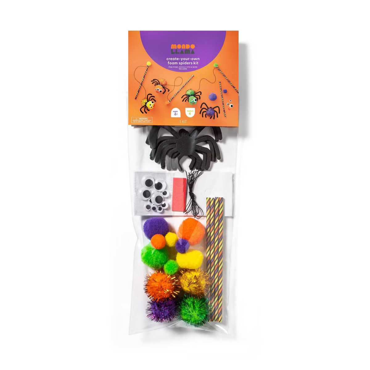 Halloween MYO Spiders Kit - Mondo Llama™ | Target