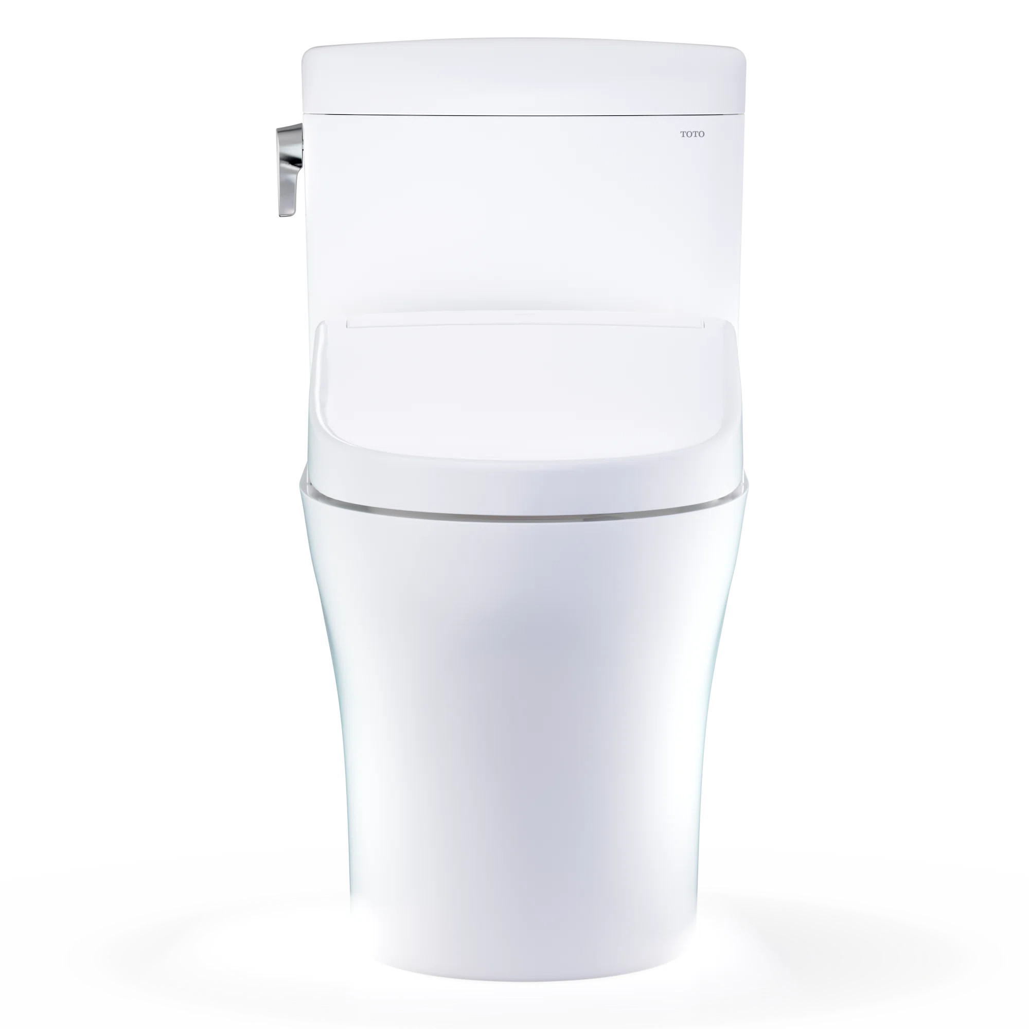 TOTO® WASHLET®+ Aquia IV® Cube Two-Piece Elongated Dual Flush 1.28 and 0.9 GPF Toilet with S5 ... | Wayfair North America