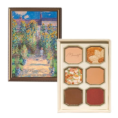 MilleFee Painting Eyeshadow Palette (05 Monet's garden) Warm Deep, Cruelty-Free, Smudge-Proof | Amazon (US)