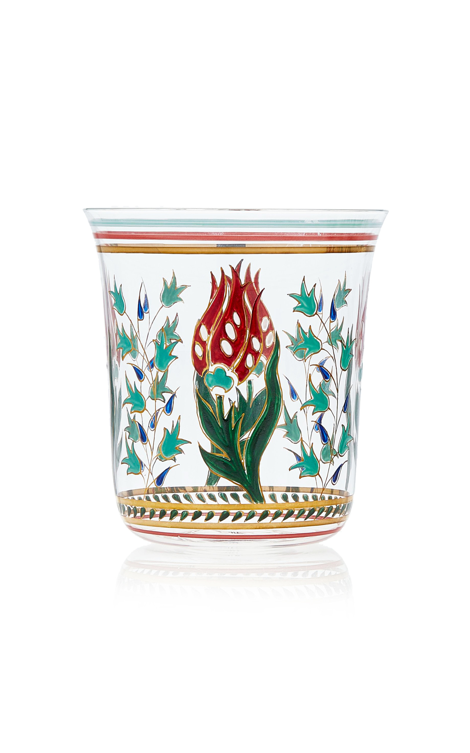 Persian No. 1 Handpainted Floral Motif Tumbler | Moda Operandi (Global)