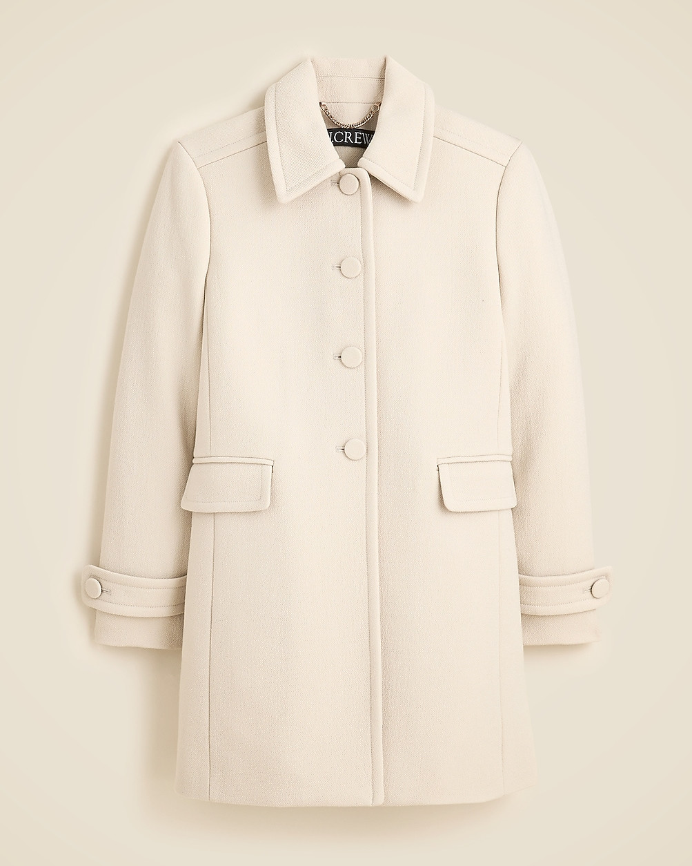 Salon coat in Italian double-cloth | J. Crew US