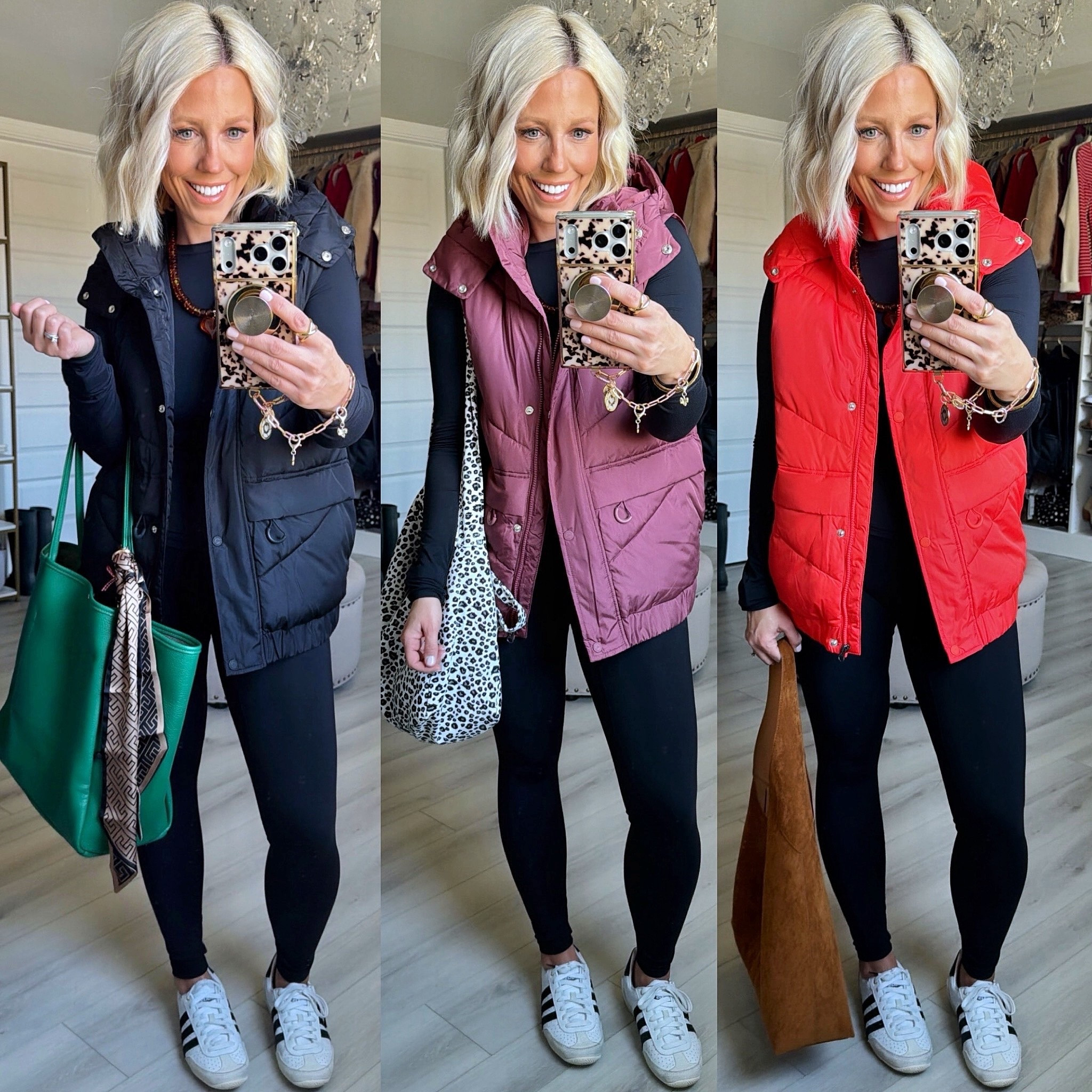 Clearance find you NEED to see 👏

This Walmart vest on clearance is giving high-end vibes without the high-end price 🙌 If you love affordable fashion, budget friendly outfits, and designer inspired looks, this is your sign to RUN to Walmart.

Perfect for layering, winter to spring transition outfits, casual chic style, and everyday mom outfits ✨ The quality is SO good and it looks way more expensive than it is.

If you’re searching for:
• Walmart clearance finds
• Affordable Walmart fashion
• Budget friendly outfit ideas
• Cute layering pieces
• Designer look for less

This vest is IT. 🛒
⬇️⬇️⬇️
Vests size small
Black top medium
Leggings small

#LTKSeasonal #LTKmomlife #LTKSaleAlert