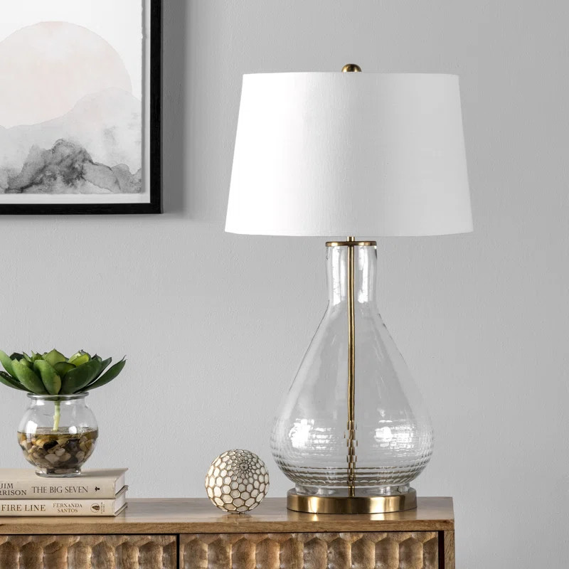 Peytin 25.5" Gold Table Lamp | Wayfair North America