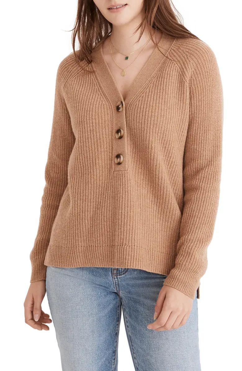 Lyle Rib Henley Sweater | Nordstrom