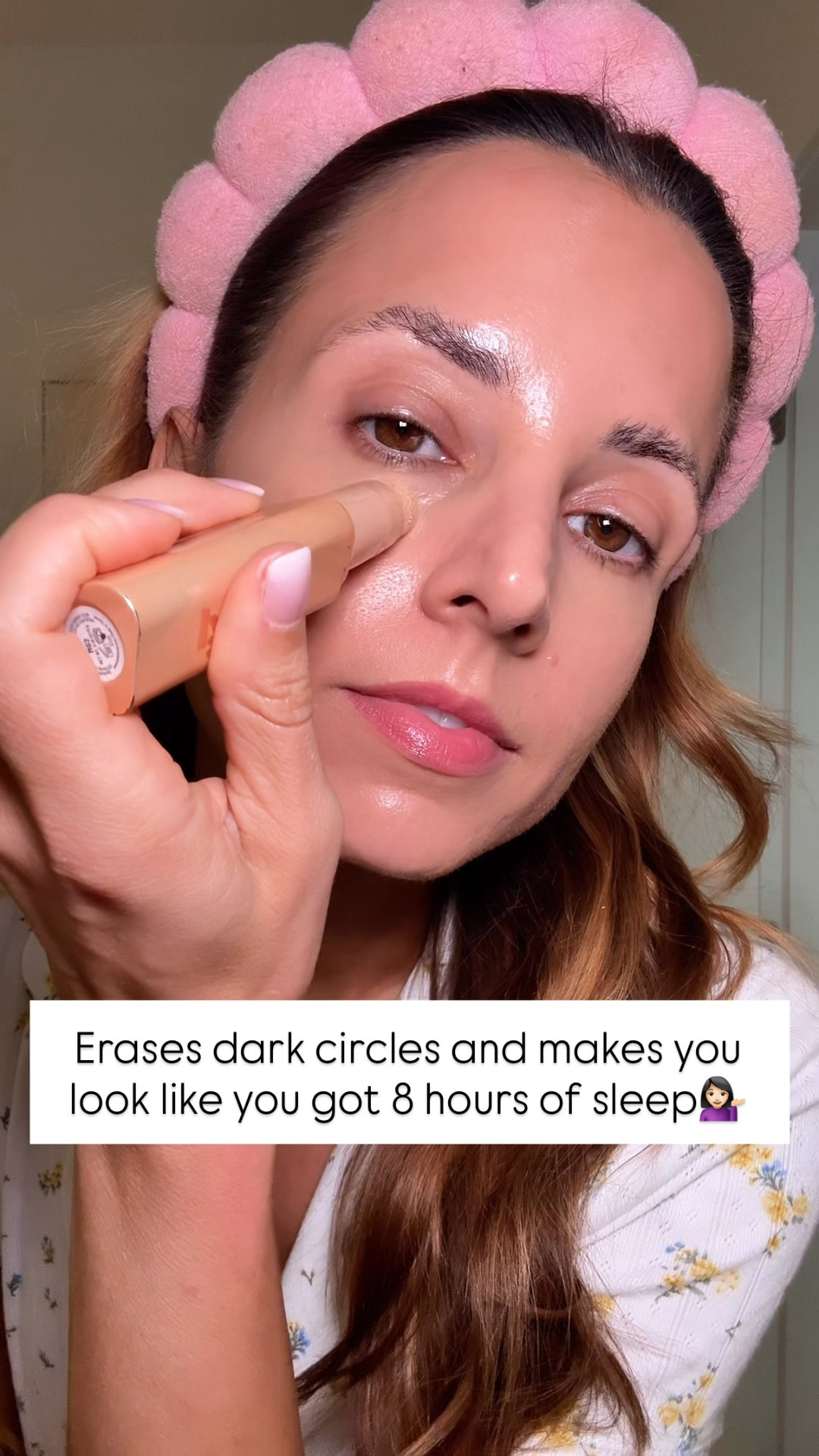 Anti aging hacks! This under eye concealer (I did color MG2 for a brightening effect) makes you look like you got 8 hours of sleep. Brightens and brings life back into your face + mature-skin friendly!

#LTKmorningroutine #LTKBeauty #LTKselfcare