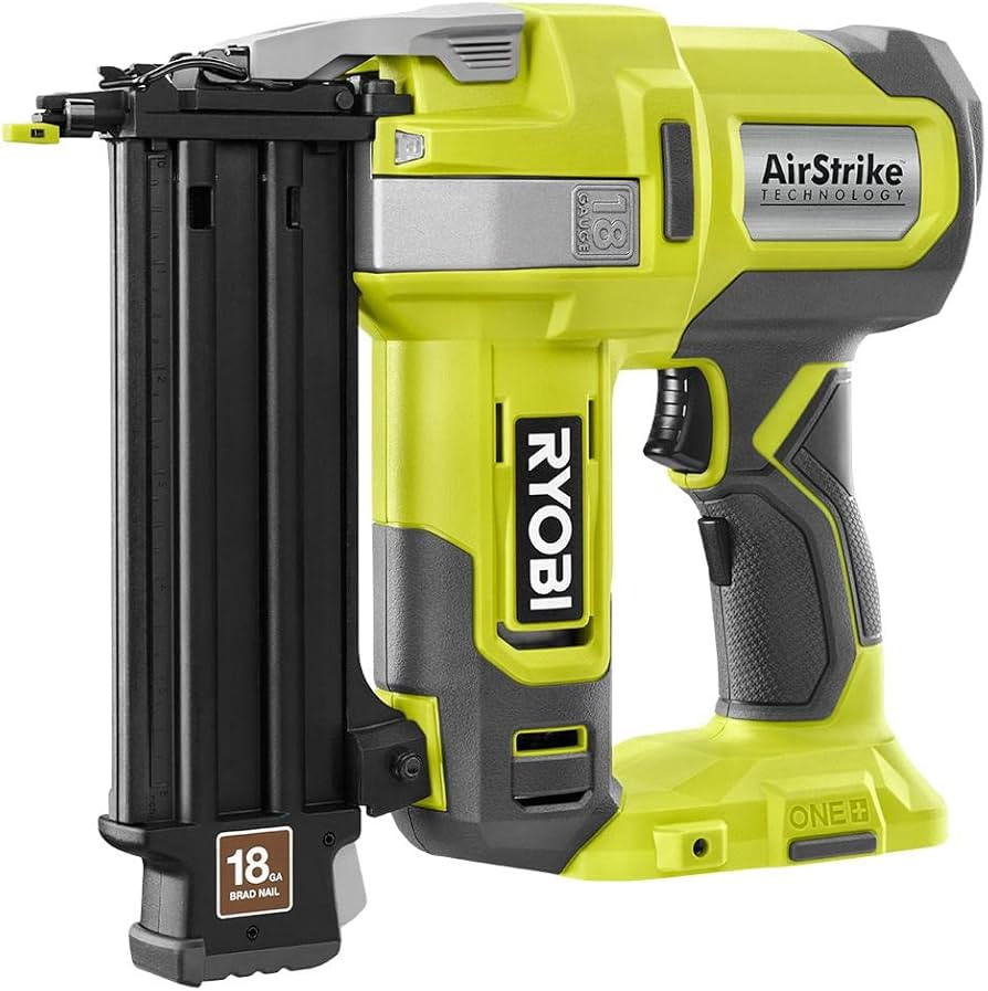 RYOBI 18-G Cordless Brad Nailer (Tool Only),Model: P321 | Amazon (US)