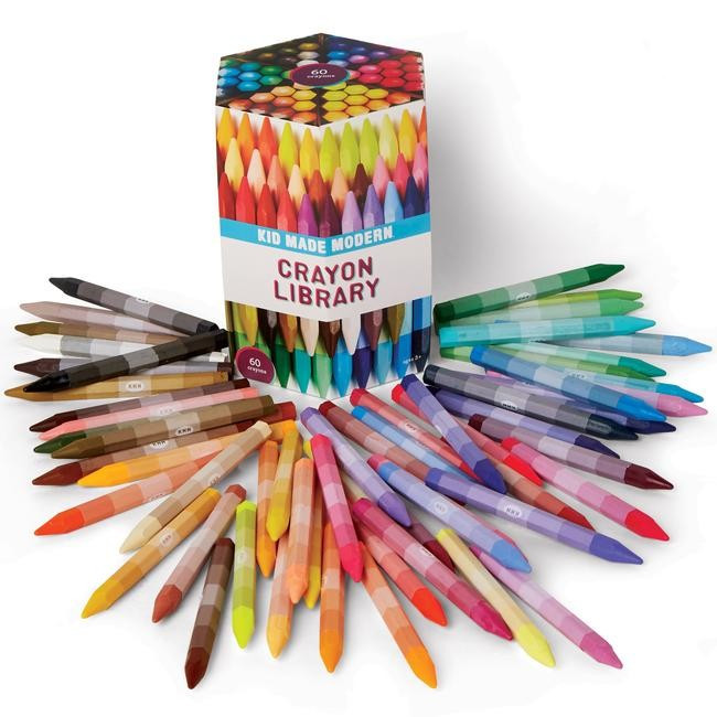 Crayon Library (Set of 60) | Kid Made Modern