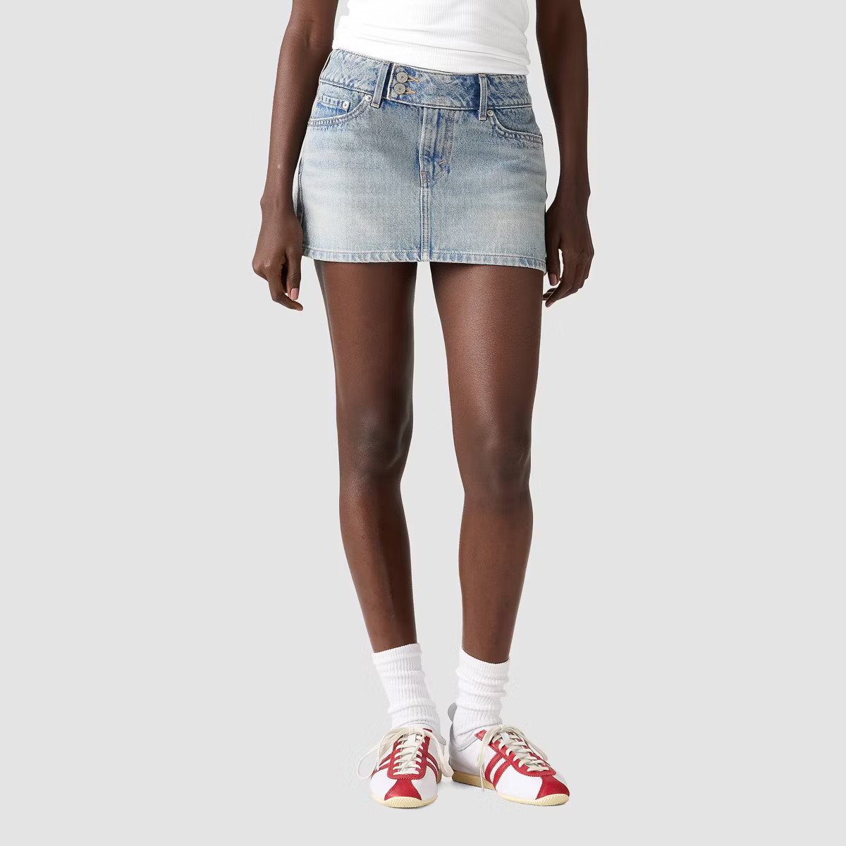 Levi's® Women's Superlow Mini Skirt - Roll It Up | Target