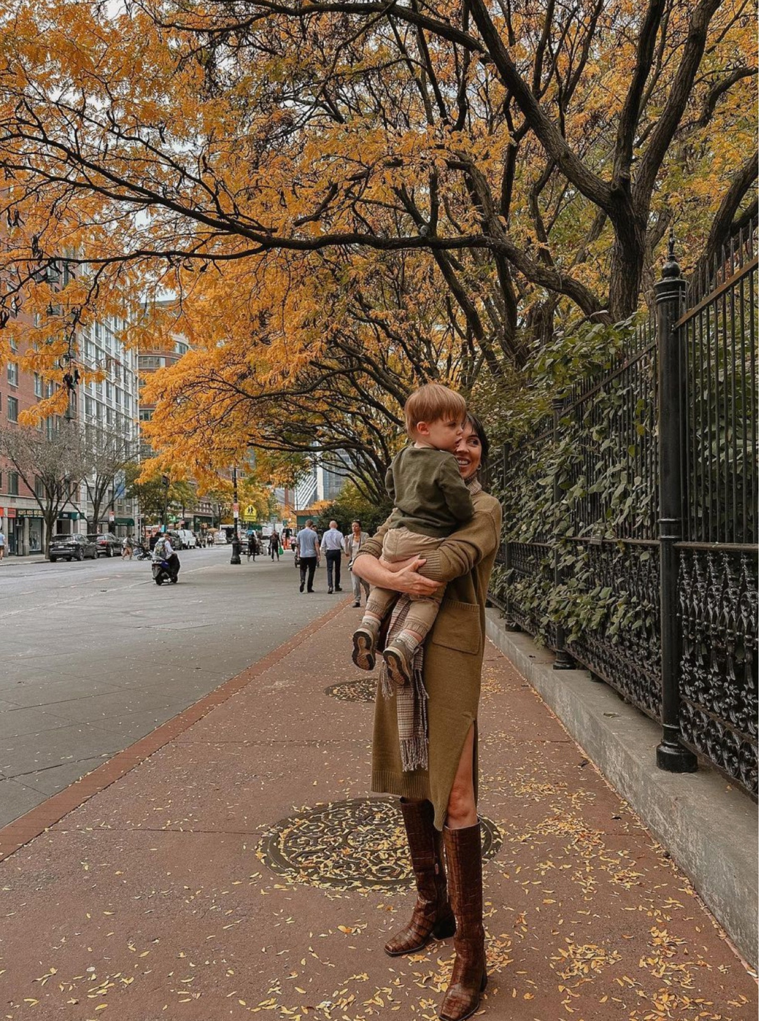 Fall outfit - sweater dress on sale 🤍

#LTKstyletip #LTKSeasonal