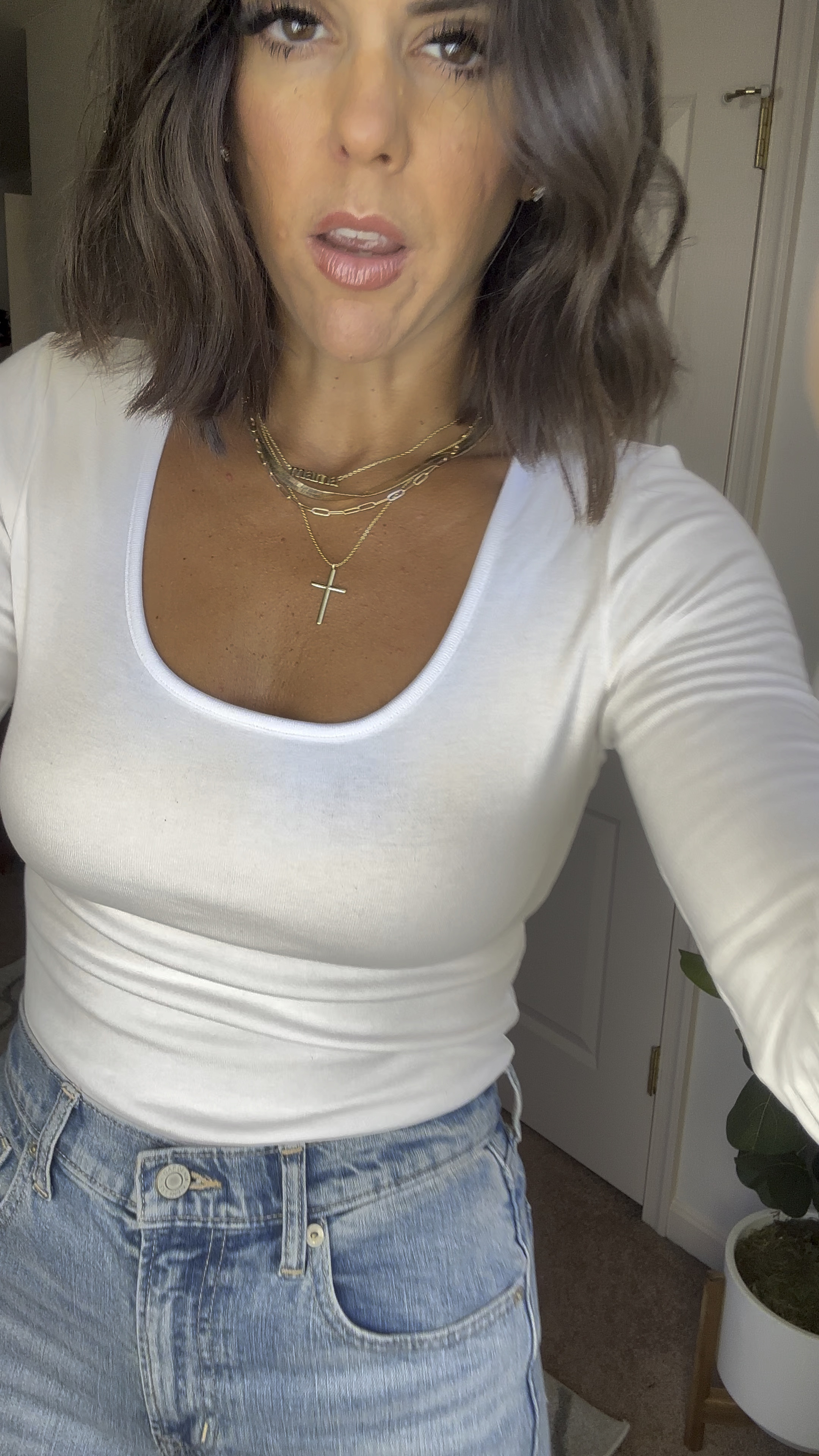 Amazon easy look! Size small in tee, size 27 in jeans, shoes fit tts 

#LTKSeasonal #LTKFindsUnder100 #LTKWatchNow