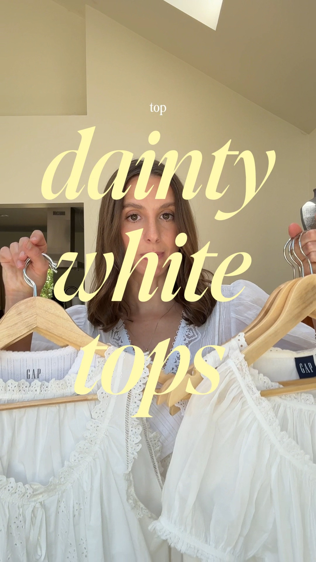 The dainty white tops I’m loving in my summer capsule wardrobe!

#LTKmomlife #LTKootd