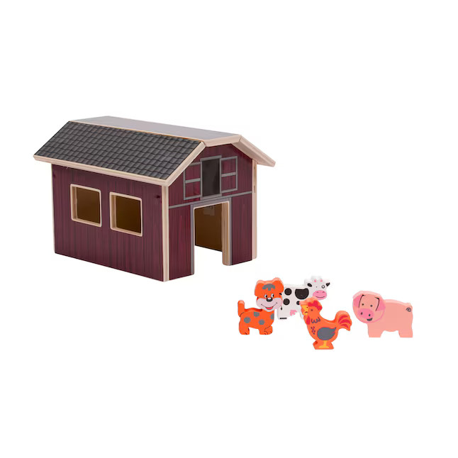 Build and Grow Barn With Animals Kid's Project Kit | Lowe's