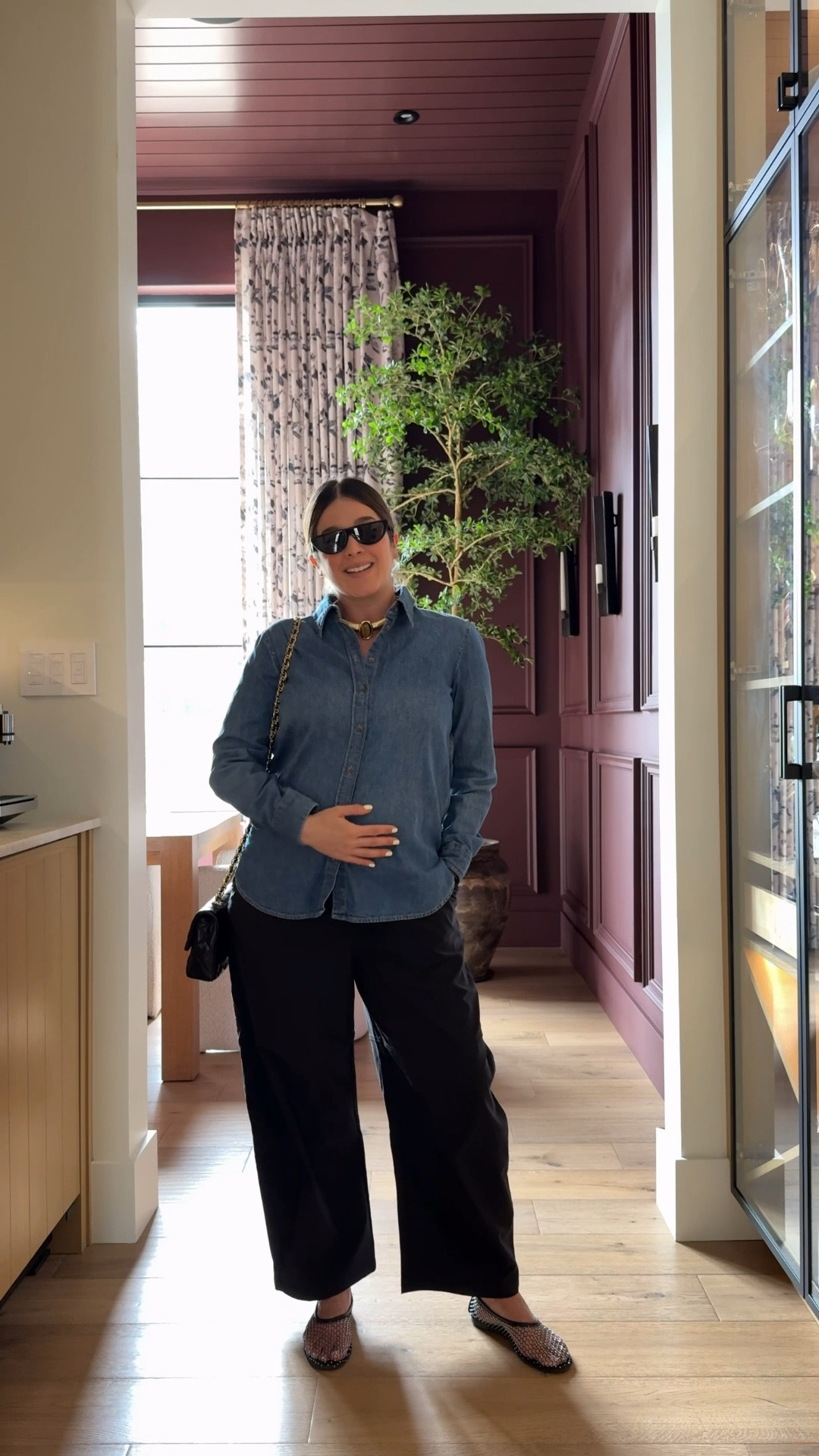 4 pairs of pants getting me through pregnancy! These are NOT maternity pants, I just sized up to a M on all of them. 

#LTKgrwm #LTKSeasonal #LTKootd