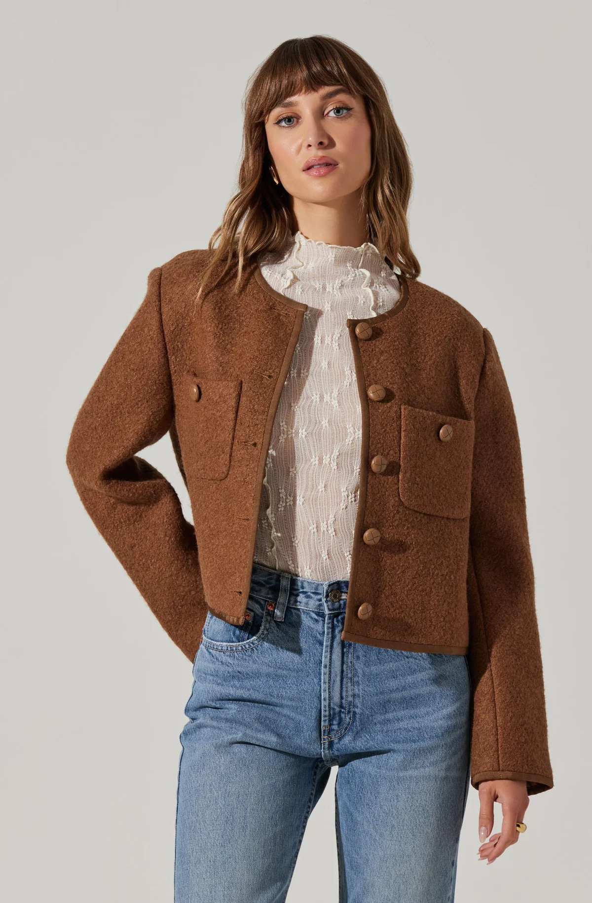Calliope Wool Blend Jacket | ASTR The Label (US)