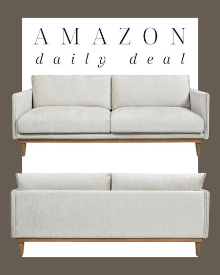 AMAZON DAILY DEAL! 

This sofa is on sale now and under $700👏🏼the neutral color would make it a great addition to any space. You could add in colorful and textured pillows to add some dimension! 

Neutral sofa, sofa, affordable sofa, budget friendly furniture, sofa under $1000, sofa under $700, daily deal, Amazon deal, Amazon sale, sale, sale find, sale alert, Living room, entryway, seating area, family room, affordable home decor, classic home decor, elevate your space, home decor, traditional home decor, budget friendly home decor, Interior design, shoppable inspiration, curated styling, beautiful spaces, classic home decor, bedroom styling, living room styling, style tip,  dining room styling, look for less, designer inspired, Amazon, Amazon home, Amazon must haves, Amazon finds, amazon favorites, Amazon home decor #amazon #amazonhome

#LTKHome #LTKSaleAlert #LTKStyleTip