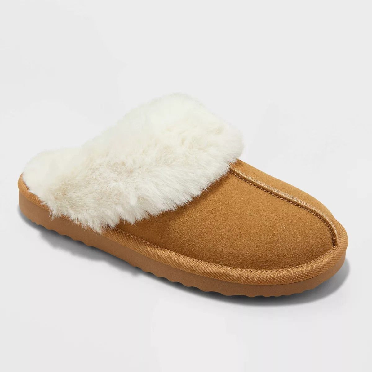 Women's Sylvia Genuine Suede Scuff Slippers - Auden™ | Target
