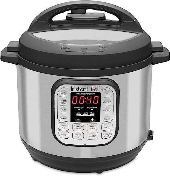 Instant Pot Duo 7-in-1 Electric Pressure Cooker, Slow Cooker, Rice Cooker, Steamer, Saute, Yogurt... | Amazon (US)