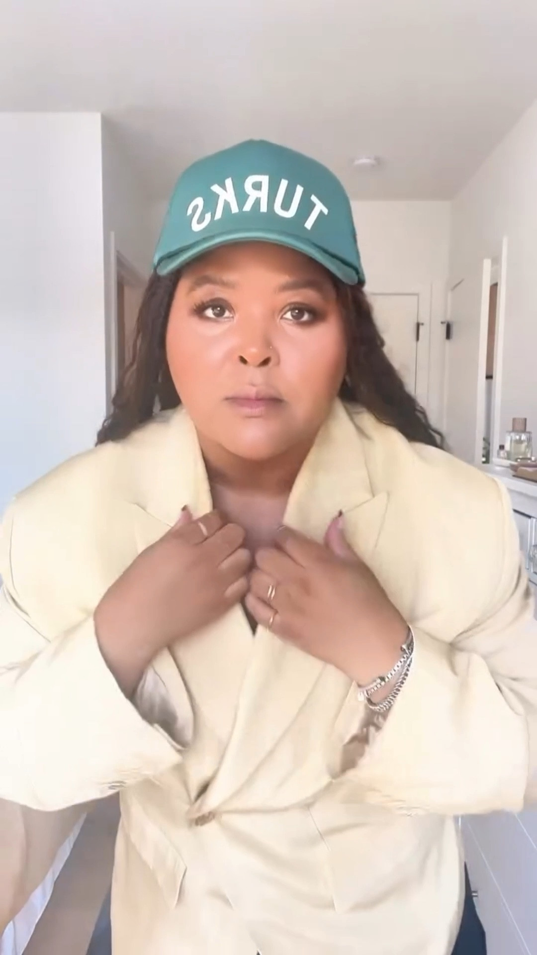 I really loved this look. Sunday style with a little bite. ￼ Serving soft glam and Sunday sass Effortless but make it fashion. #OOTD #CoolGirlVibes #over40 #styleinspo #blackgirlluxury