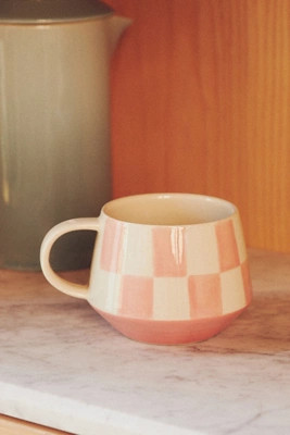Checkered Mug | Anthropologie (US)