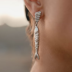 Sardina Fish Earrings | Mignonne Gavigan