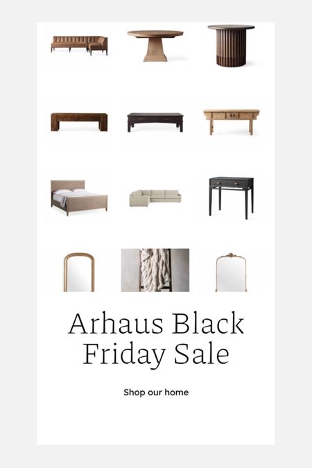 Rounded up all of our favorite Arhaus pieces from our home that are on sale now for a limited time!



#LTKhome #LTKCyberweek #LTKHoliday