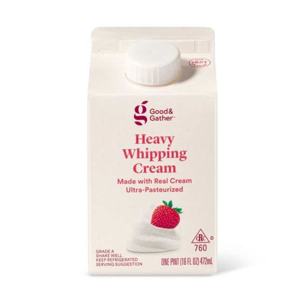 Heavy Whipping Cream - 1pt - Good & Gather™ | Target