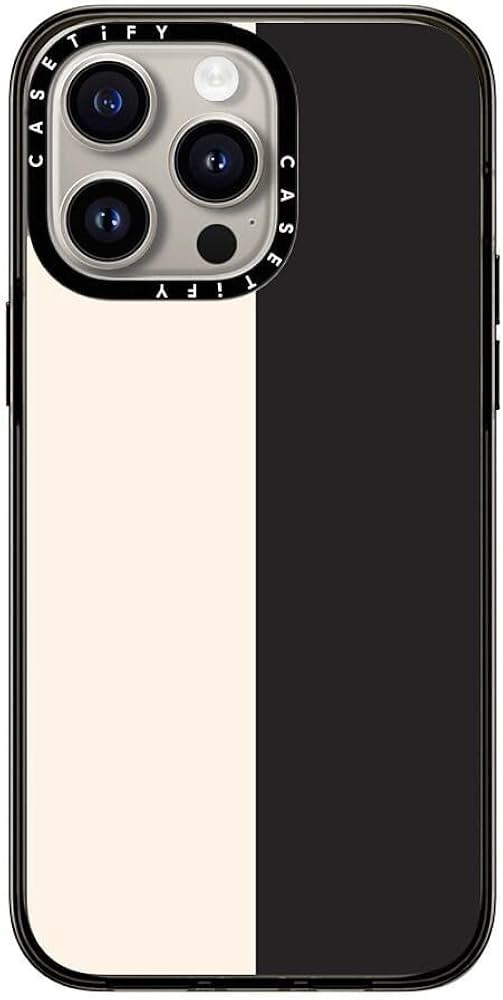 CASETiFY Compact iPhone 15 Pro Max Case [2X Military Grade Drop Tested / 4ft Drop Protection] Whi... | Amazon (US)
