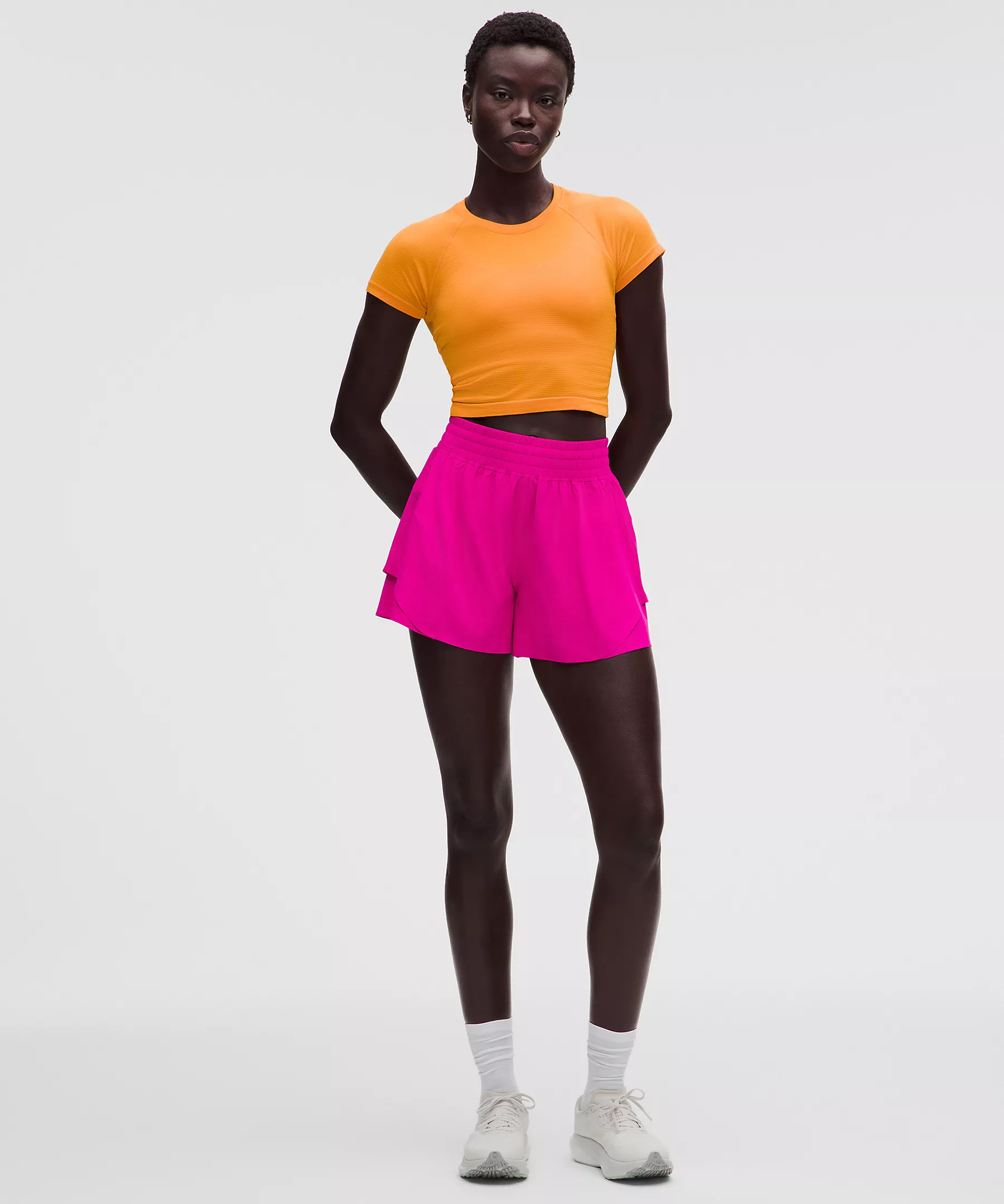 Shake It Out High-Rise Running Short 4" | Lululemon (US)