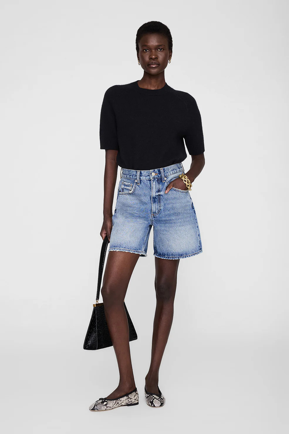 Heath Short - Caspian Blue | Anine Bing