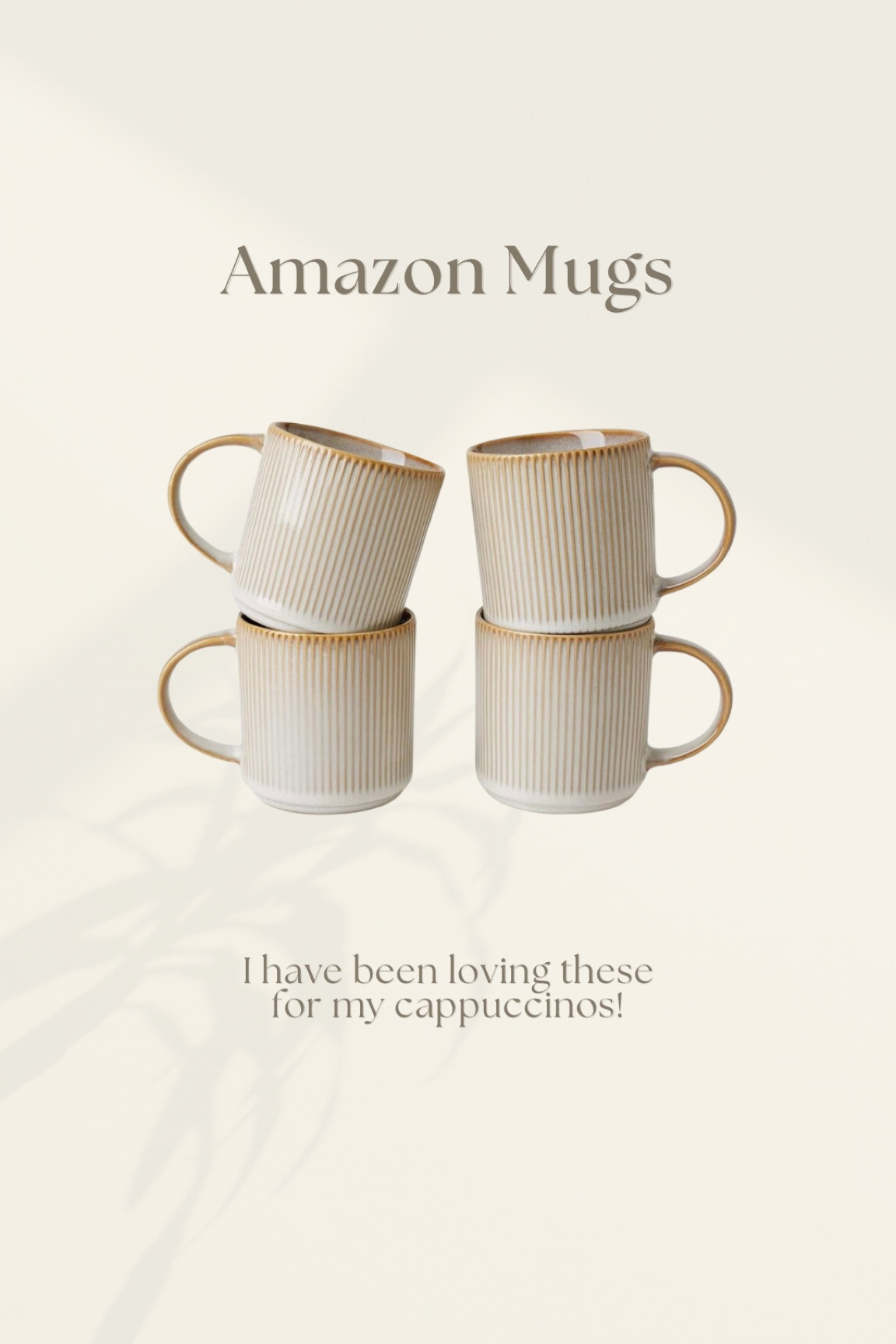 Amazon coffee mugs I’ve been loving! ☕️🤎