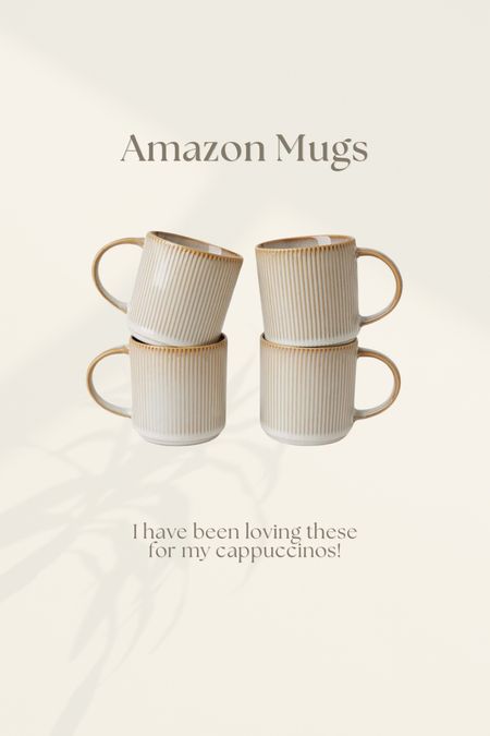 Amazon coffee mugs I’ve been loving! ☕️🤎