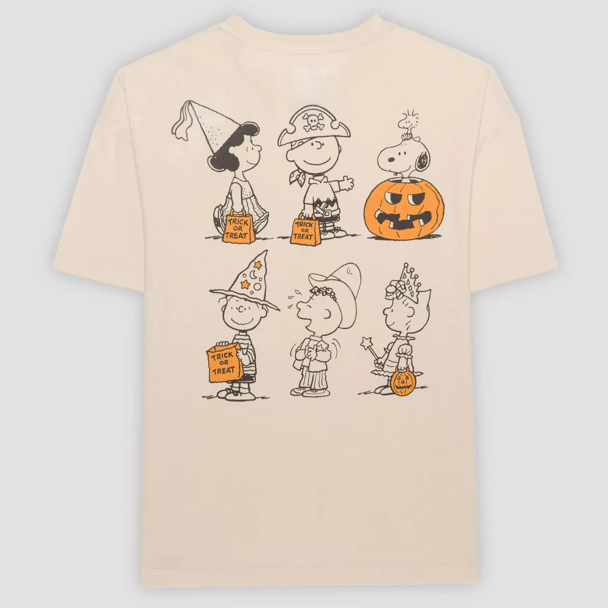 Men's Peanuts Halloween T-Shirt - Ivory | Target