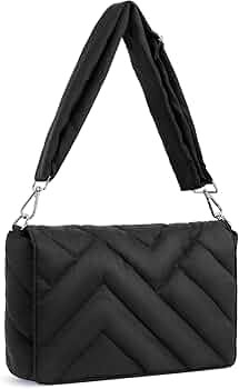 BOSTANTEN Quilted Crossbody Bags for Women Puffer Bag Designer Purse Lightweight Shoulder Handbag... | Amazon (US)
