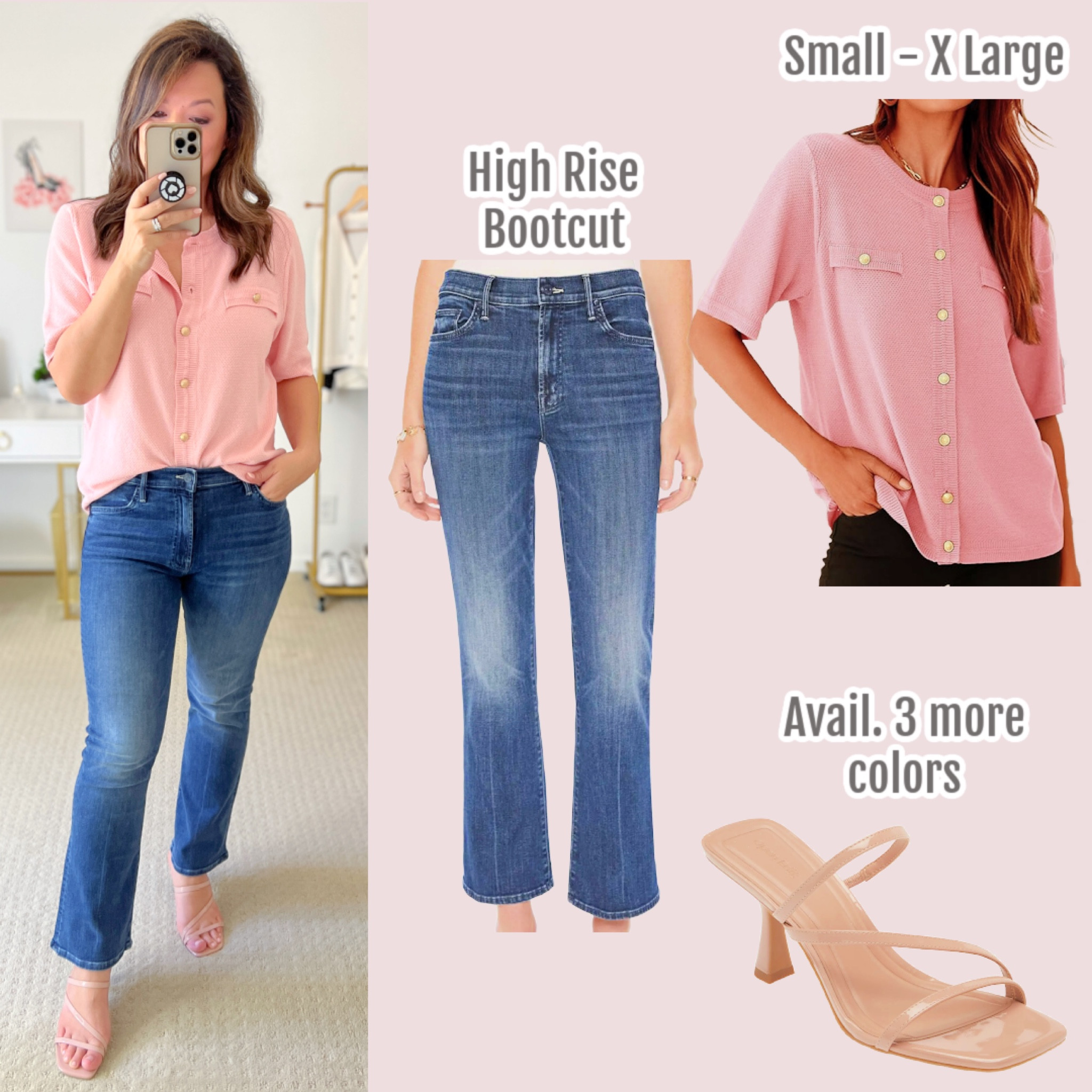 This crew neck cardigan is a great top to style with a pair of jeans or shorts for a casual look, or a pant for the office. It is available in 7 more beautiful colors for spring. 

#LTKstyletip #LTKmidsize #LTKover40