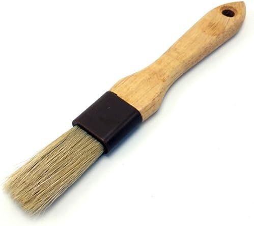 Royal Industries Bastry Brush, Wood Handle, Natural Boar Bristle, Plastic Band, 1", Commercial Gr... | Amazon (US)