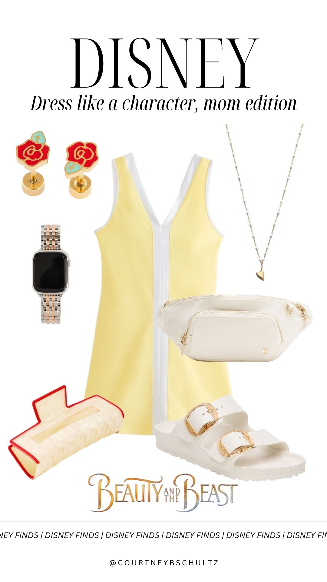 This dress is SO GOOD! It’s flattering, bathroom-accessible and giving Belle all in one! Plus butter yellow is still having her moment  