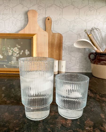 Aesthetic and trendy! Love these so much! The best part is they are thick plastic so I don’t have to worry about glass chipping or breaking!! 

Home, finds, kitchen, walmart, cups, mugs, tumblers, ribbed, drinks, aesthetic, homemade, dish ware, 

#LTKunder50 #LTKhome #LTKFind