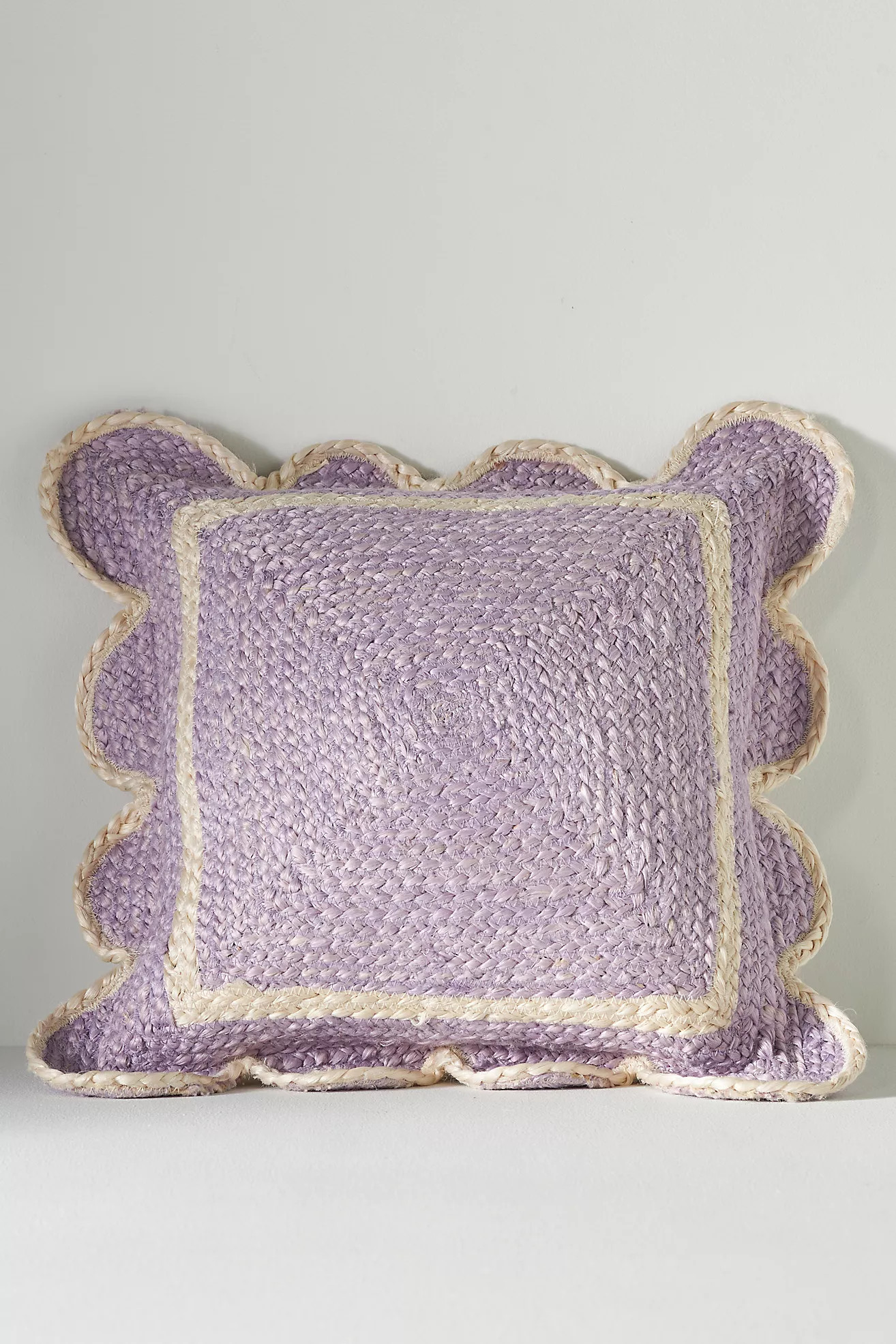 Jute Scallop Pillow | Anthropologie (US)