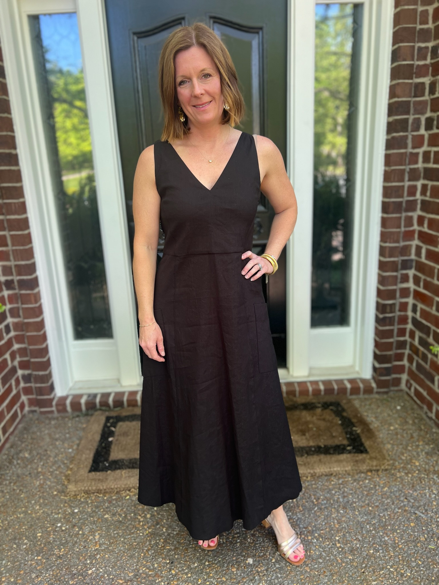 Go to black linen dress 🖤

#LTKSeasonal #LTKstyletip #LTKtravel