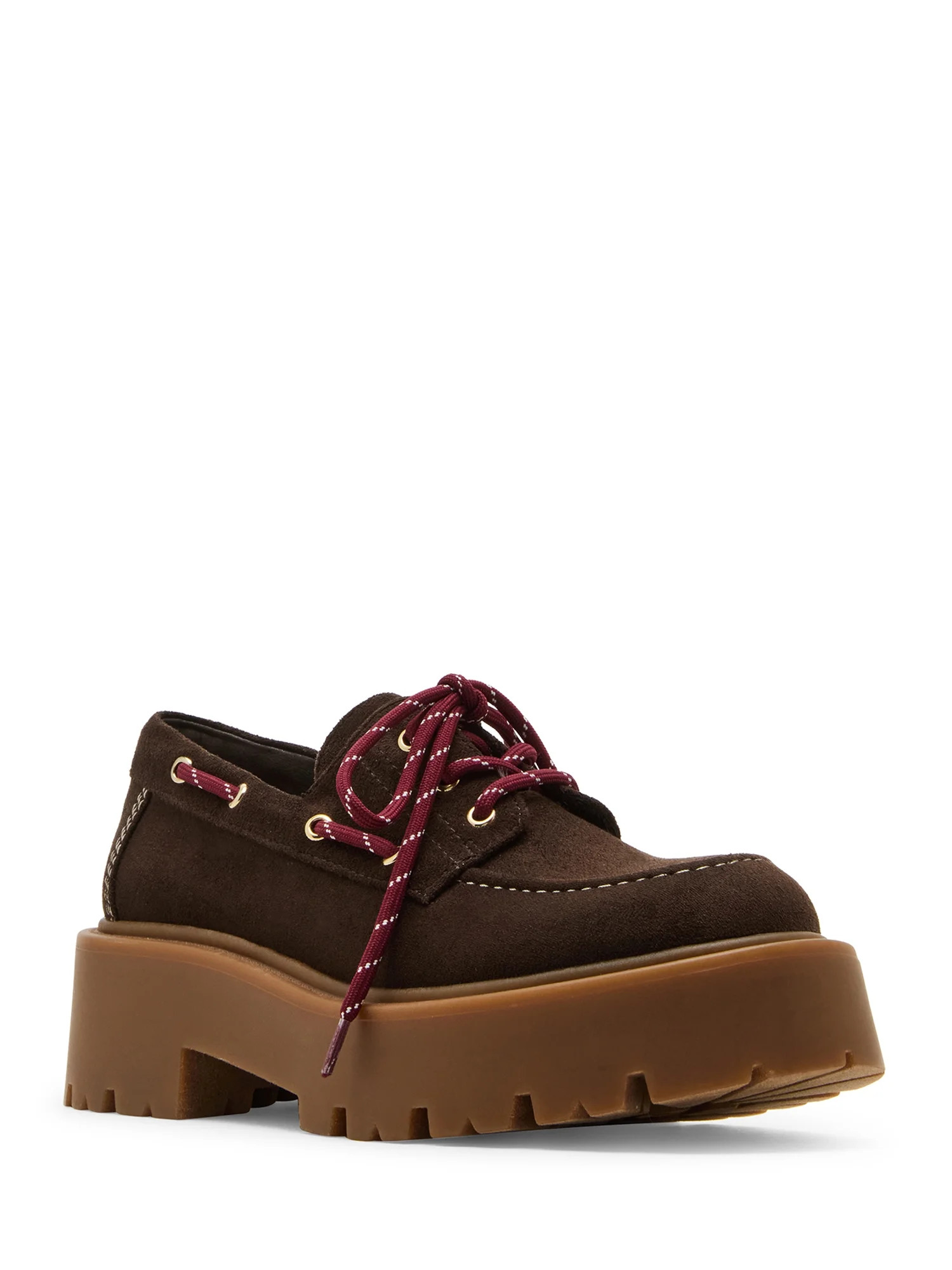 Madden Girl Women's Caden Platform Lug Sole Boat Shoe | Walmart (US)