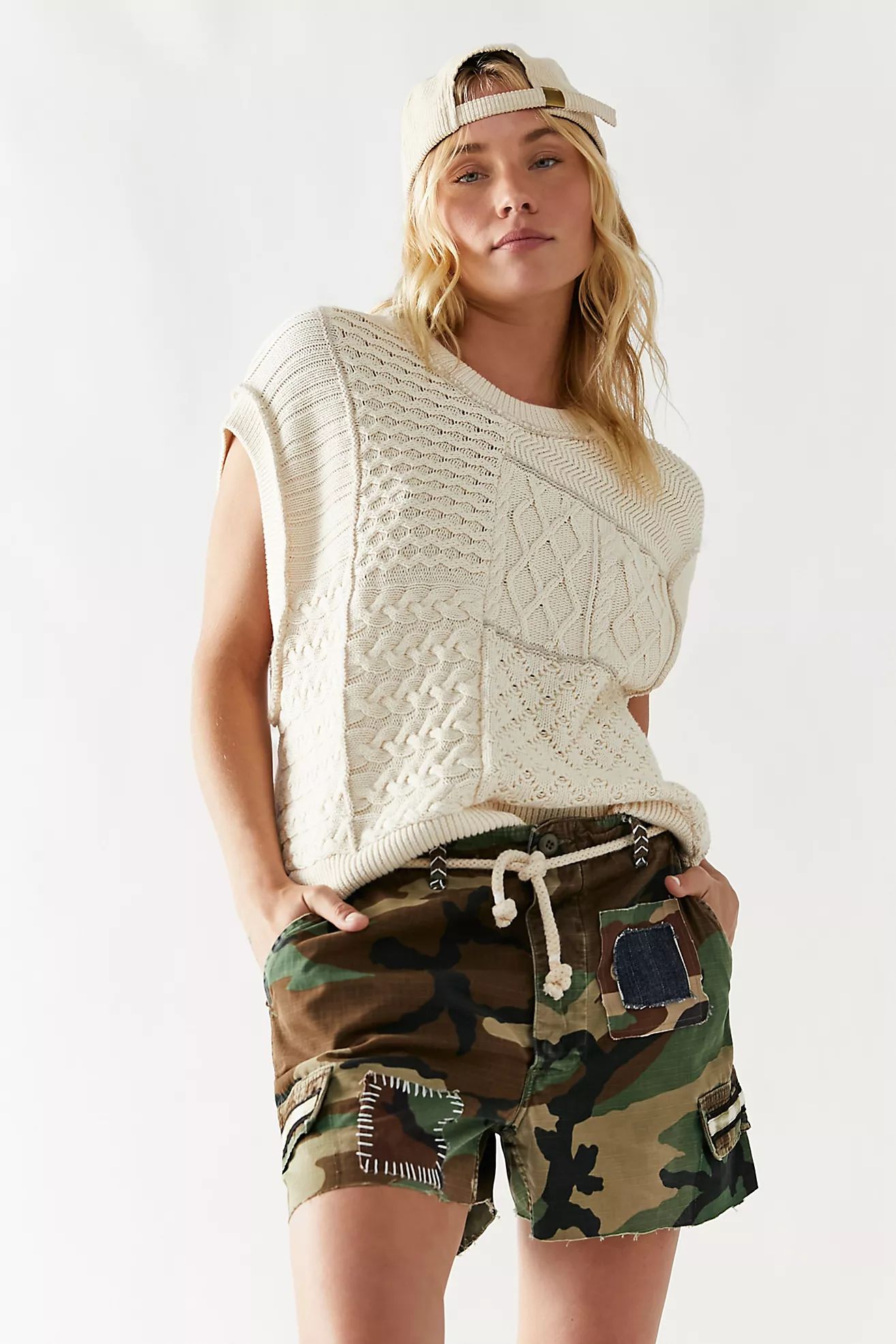 Night Owl Camo Shorts | Free People (Global - UK&FR Excluded)