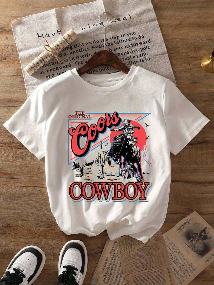 Coors Cowboy Tee | SHEIN
