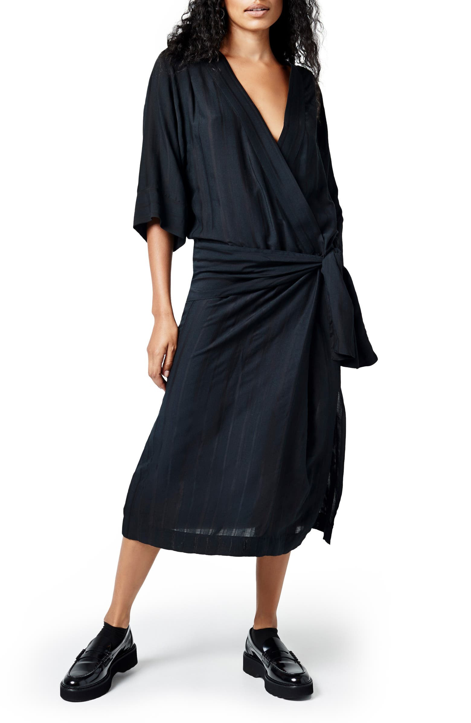 Drop Waist Belted Dress | Nordstrom