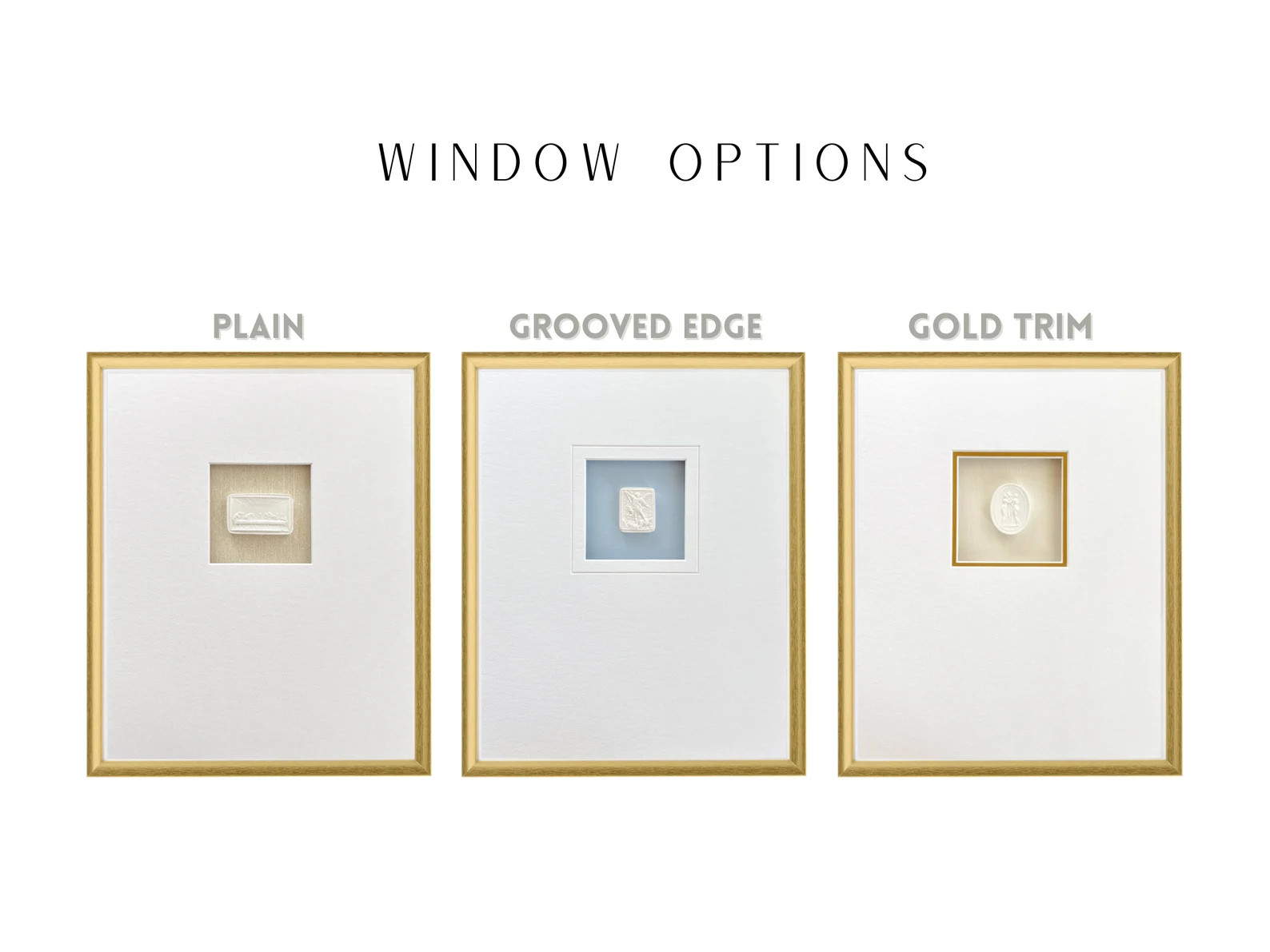 Intaglio Framed | 16x20 Custom Gold Framed Intaglio | Holiday Gift | Wedding Gift | Interior Desi... | Etsy (US)