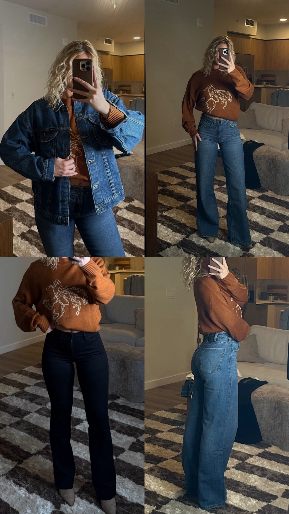 Gifts for everyone on your Christmas list @wrangler 

I got a size small in the denim jacket, medium in the cream corduroy top, a 26x32 in the retro wide leg jeans and a 25x32 in the bailey boot cut jeans.

#sponsored 



#LTKHoliday #LTKGiftGuide #LTKStyleTip