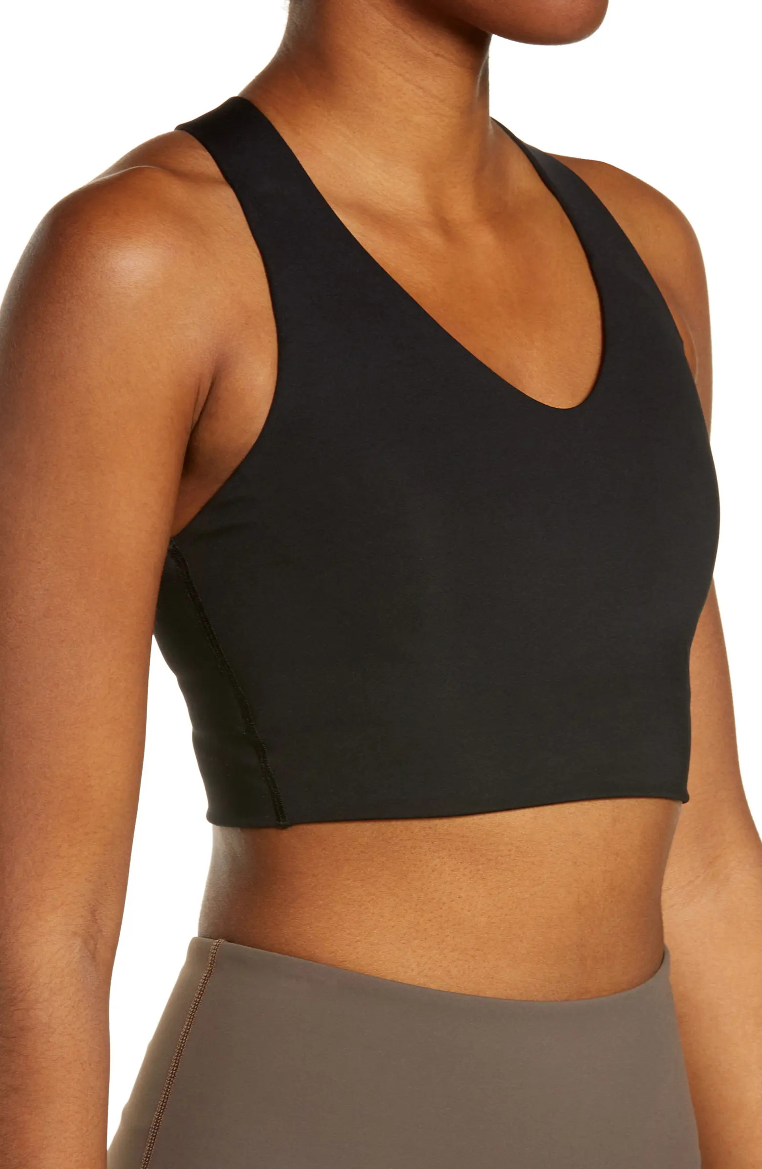 SPANX® Longline Medium Impact Sports Bra | Nordstrom | Nordstrom